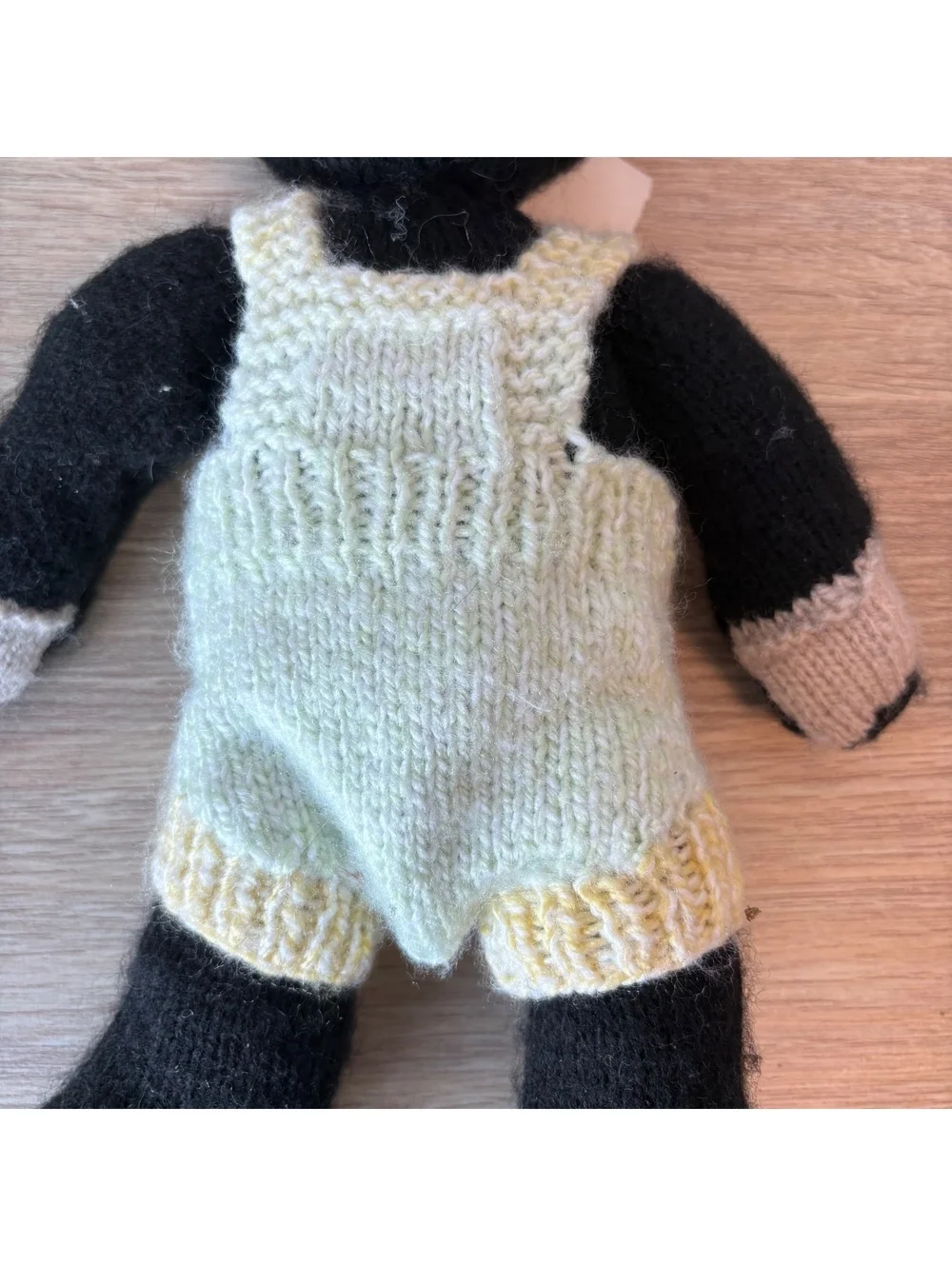 Handmade Knitted Teddy Bear “William” Artist Bear Stuffed Animal Plush 14”
